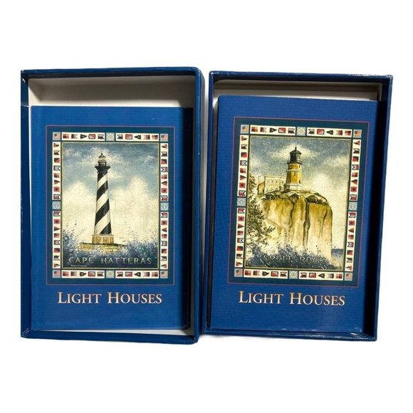 Light Houses Greeting Cards 12pc Set - Picture 6 of 11